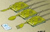 Cartoon: Cutlery (small) by Amorim tagged gaza,hunger,israel