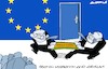 Cartoon: Doormat battle (small) by Amorim tagged european,union,immigration,law,deportation