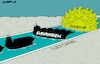 Cartoon: Economic crisis (small) by Amorim tagged suez,canal,economy,crisis