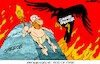 Cartoon: Fire (small) by Amorim tagged greececlimate,change,prometheus