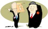 Cartoon: First conversation... (small) by Amorim tagged joe,biden,xi,jinping,trade,war