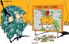 Cartoon: Maps (small) by Amorim tagged war,army,refugees