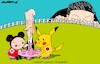 Cartoon: Neighborhood (small) by Amorim tagged china,usa,south,korea,japan