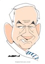 Cartoon: Netanyahu (small) by Amorim tagged benjamin,netanyahu,bibi,israel