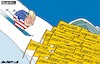 Cartoon: Slalow (small) by Amorim tagged olympicwintergames,trump,epsteinfiles
