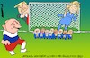 Cartoon: The wall (small) by Amorim tagged ursula,von,der,leyen,putin,trump,european,union