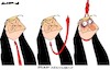Cartoon: Ties (small) by Amorim tagged usa,trump,election,2024