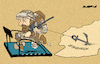 Cartoon: US troop leaves Afghanistan (small) by Amorim tagged usa,biden,afghanistan