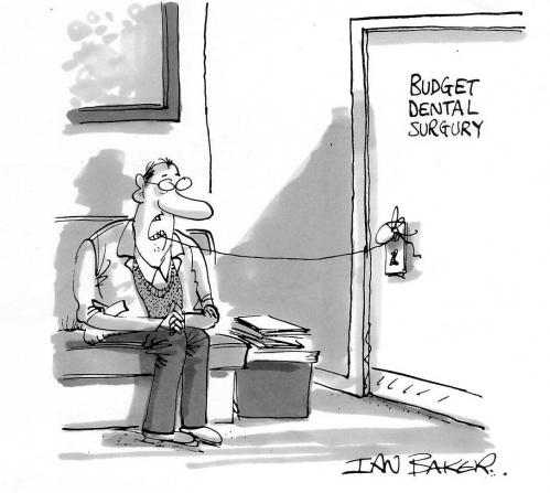 Cartoon: magazine gag (medium) by Ian Baker tagged dentist,medical,doctors,gag,cartoon