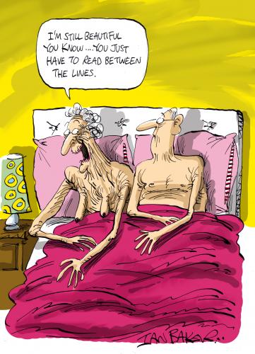 Cartoon: Penthouse Magazine USA (medium) by Ian Baker tagged penthouse,age