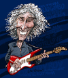 Cartoon: Albert Lee (small) by Ian Baker tagged albert,lee,guitar,rock,country,music,caricature,ian,baker,cartoon,hair,boy,hogans,heroes,eric,clapton,road,runner,hiding,setting,me,up,picking,fast,playing