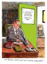 Cartoon: Dictionary Department (small) by Ian Baker tagged swearing,dictionary,office,department,profanity
