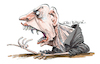 Cartoon: Freaky Folk 1 (small) by Ian Baker tagged ian,baker,cartoonist,cartoon,caricature,monster,freaky,folk,disfigured,evil,horror,neck