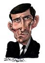 Cartoon: George Lazenby (small) by Ian Baker tagged george,lazenby,bond,007,spy,on,her,majestys,secret,service,film