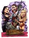 Cartoon: How to make a corpse DVD (small) by Ian Baker tagged horror,scream,queen,corpse,caricature