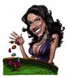 Cartoon: Plenty OToole (small) by Ian Baker tagged plenty otoole lana wood james bond casino sean connery
