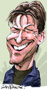 Cartoon: Sean Bean (small) by Ian Baker tagged sean,bean,actor,caricature,goldeneye,james,bond,007,sheffield,star