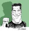 Cartoon: Simon Cowell (small) by Ian Baker tagged factor,simon,cowell,caricature