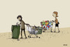 Cartoon: Inequalities (small) by Adene tagged poverty,inequlity,crises