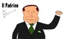 Cartoon: Il Padrino (small) by gustavomchagas tagged silvio,berlusconi,italy,italia,padrino,il,the,godfather,poderoso,chefao