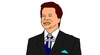Cartoon: Silvio Santos (small) by gustavomchagas tagged silvio,santos,sbt