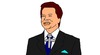 Cartoon: Silvio Santos (small) by gustavomchagas tagged silvio,santos,sbt