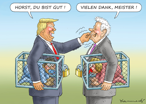 ABSCHIEBEGRUSEL-KUMPEL SEEHOFER ABSCHIEBEGRUSEL-KUMPEL SEEHOFER