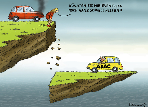 Cartoon: ADAC Panne (medium) by marian kamensky tagged umfragenbetrug,betrug,panne,adac,adac,panne,betrug,umfragenbetrug