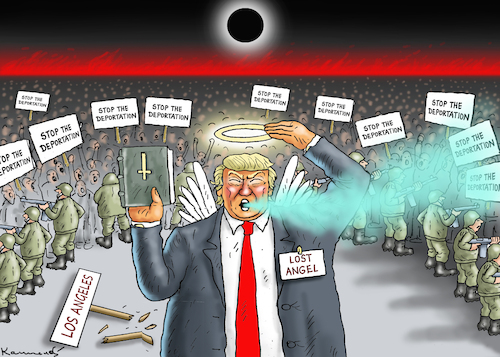 Cartoon: AMERICA WILL NEVER BE GREAT! (medium) by marian kamensky tagged musk,trump,zuckerberg,bezos,felon,and,elon,in,panama,zölle,diktator,selenskyj,putin,ukraine,usa,tesla,doge,musk,trump,zuckerberg,bezos,felon,and,elon,in,panama,zölle,diktator,selenskyj,putin,ukraine,usa,tesla,doge
