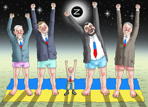 Cartoon: ANSCHLUß (medium) by marian kamensky tagged putins,annexion,putins,annexion