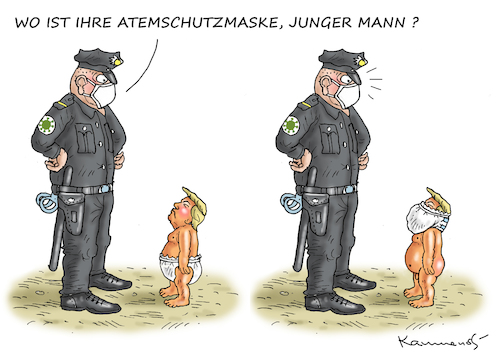 Cartoon: ATEMBERAUBENDES GENIE TRUMP (medium) by marian kamensky tagged coronavirus,epidemie,gesundheit,panik,stillegung,trump,pandemie,coronavirus,epidemie,gesundheit,panik,stillegung,trump,pandemie