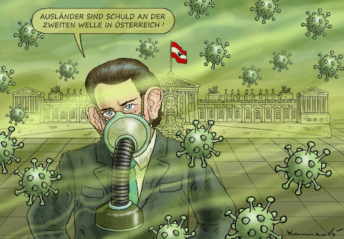 Cartoon: AUSLÄNDERUNFREUND SEBASTIAN KURZ (medium) by marian kamensky tagged coronavirus,epidemie,gesundheit,panik,stillegung,george,floyd,twittertrump,pandemie,sebastian,kurz,weihnachten,santa,klaus,coronavirus,epidemie,gesundheit,panik,stillegung,george,floyd,twittertrump,pandemie,sebastian,kurz,weihnachten,santa,klaus