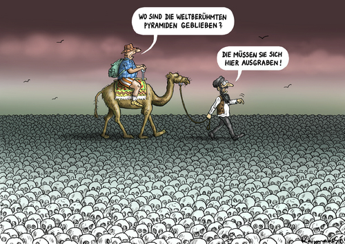 Cartoon: Berühmte Pyramiden (medium) by marian kamensky tagged ägypten,mursibrüder,muslimbrüder,todesurteile,ägypten,mursibrüder,muslimbrüder,todesurteile