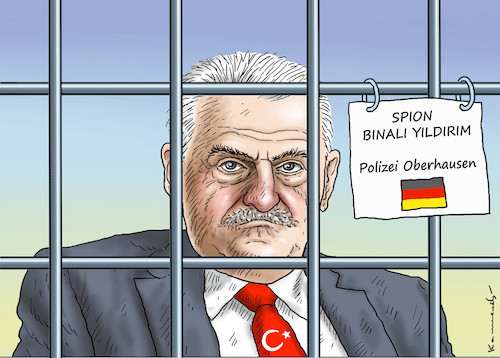 Binali Yildirim  in Oberhausen