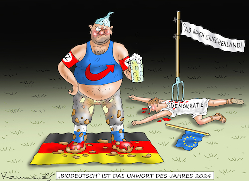 BIODEUTSCH IST DAS UNWORT 2024 BIODEUTSCH IST DAS UNWORT 2024