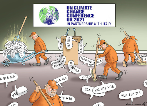 Cartoon: BLA BLA BLA KONFERENZ (medium) by marian kamensky tagged weltklimabericht,umwelt,überflutungen,cop,2021,glasgow,bla,weltklimabericht,umwelt,überflutungen,cop,2021,glasgow