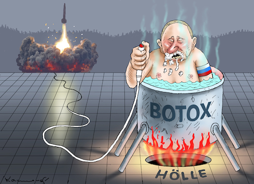 BOTOX-PSYCHOPATH PUTIN