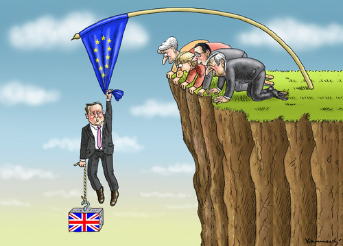 Cartoon: BREXIT (medium) by marian kamensky tagged eu,flüchtlinge,asyl,politik,willkommenskultur,terrorismus,heidenau,horst,seehofer,bayern,eu,flüchtlinge,asyl,politik,willkommenskultur,terrorismus,heidenau,horst,seehofer,bayern