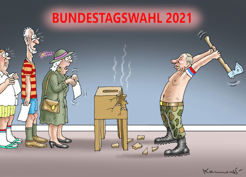 Cartoon: BUNDESTAGSWAHL 2021 (medium) by marian kamensky tagged lukaschenko,putin,raynair,protassewitsch,interview,belarus,bundestagswahl,2021,terrorismus,lukaschenko,putin,raynair,protassewitsch,interview,belarus,bundestagswahl,2021,terrorismus