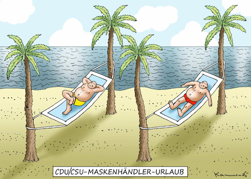 CDU-MASKENHÄNDLER-URLAUB CDU-MASKENHÄNDLER-URLAUB