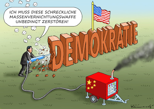 CHINAS DEMOKRATIE-KONFLIKT