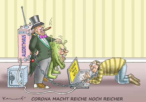 CORONA MACHT REICHE NOCH REICHER CORONA MACHT REICHE NOCH REICHER