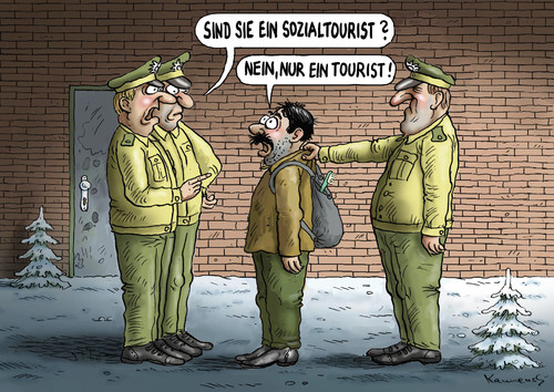 Cartoon: Das Unwort des Jahres (medium) by marian kamensky tagged unwort,des,jahres,sozialtourismus,rumänien,rassismus,bulgarien,diskriminierung,unwort,des,jahres,sozialtourismus,rumänien,rassismus,bulgarien,diskriminierung