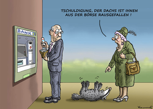 Cartoon: DAX ist rausgefallen (medium) by marian kamensky tagged dax,frankfurter,börse,finanzkrise,russische,sanktionen,dax,frankfurter,börse,finanzkrise,russische,sanktionen