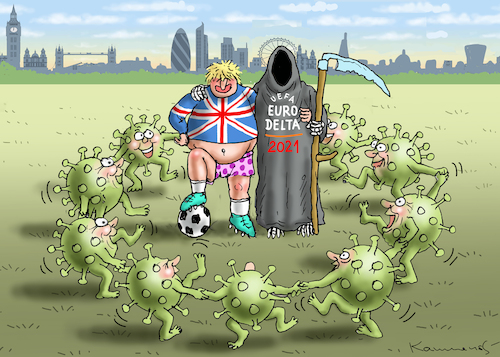 Cartoon: DELTA BORIS (medium) by marian kamensky tagged delta,abmachung,spahn,lockdown,kinder,schulen,fussbal,em,johnson,delta,abmachung,spahn,lockdown,kinder,schulen,fussbal,em,johnson