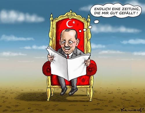 Cartoon: Der glückliche Erdogan (medium) by marian kamensky tagged flüchtlingspolitik,griechenland,eu,österreich,deutschland,türkei,gabriel,schäuble,erbarmumngswürdig,flüchtlingspolitik,griechenland,eu,österreich,deutschland,türkei,gabriel,schäuble,erbarmumngswürdig