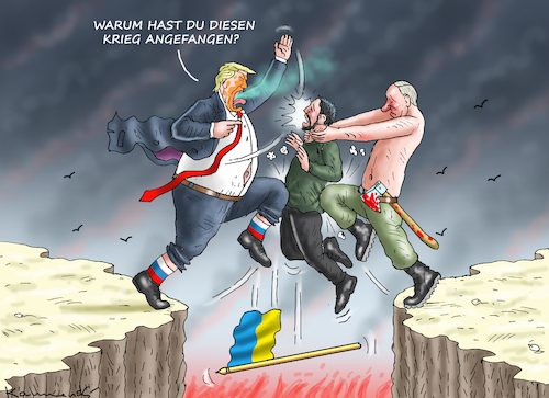 Cartoon: DER SCHULDIGE IST GEFUNDEN! (medium) by marian kamensky tagged musk,trump,zuckerberg,bezos,felon,and,elon,in,panama,zölle,diktator,selenskyj,putin,ukraine,usa,china,handelskrieg,ukrainekrieg,musk,trump,zuckerberg,bezos,felon,and,elon,in,panama,zölle,diktator,selenskyj,putin,ukraine,usa,china,handelskrieg,ukrainekrieg