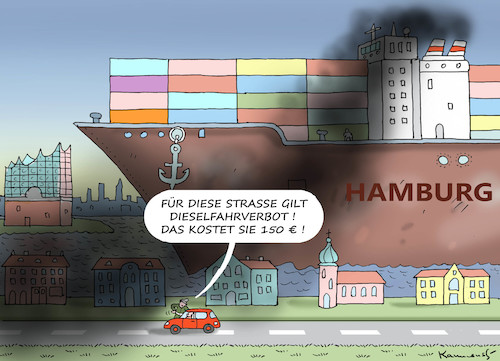 DIESELFAHRVERBOT IN HAMBURG