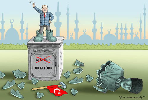 Cartoon: DIKTATÜRK ERDOWAHN (medium) by marian kamensky tagged afrin,kurden,erdogan,syrien,aramenien,genozid,präsidentenwahlen,türkeiwahlen,afrin,kurden,erdogan,syrien,aramenien,genozid,präsidentenwahlen,türkeiwahlen