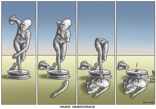 Diskuswerfer Varoufakis Diskuswerfer Varoufakis